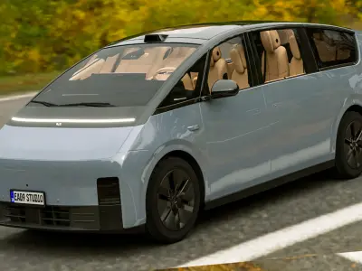 2025 Lixiang Mega  3D model