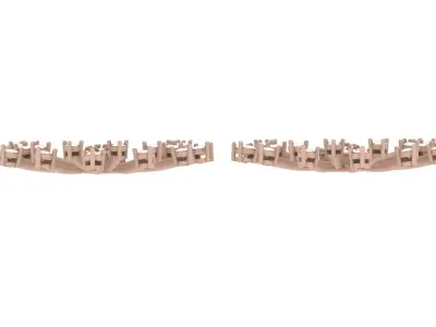 Sunny Earring 008 3D print model