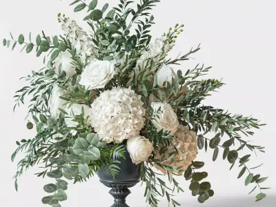 Flower Set 038 Big Bouquet 3D model