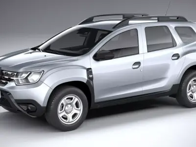 Renault Duster 2022 3D model