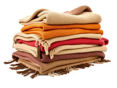 Cozy Woven Blanket model pack Low-poly 3D model