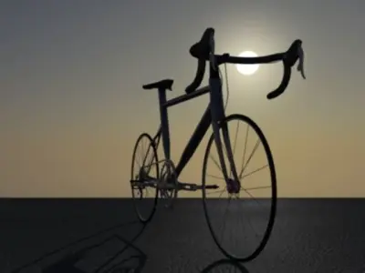 3d model sport bicycle 3D model