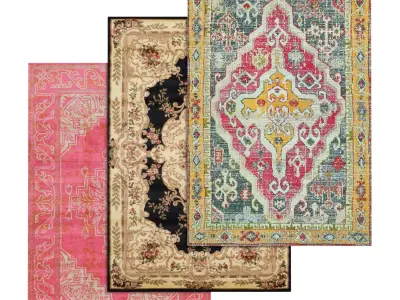 Rug Set 1854 3D model