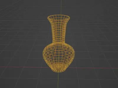 Old Brass Vase Free low-poly 3D model
