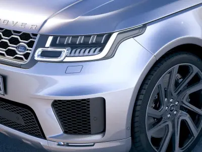 Range Rover Sport PHEV 2018 3D model