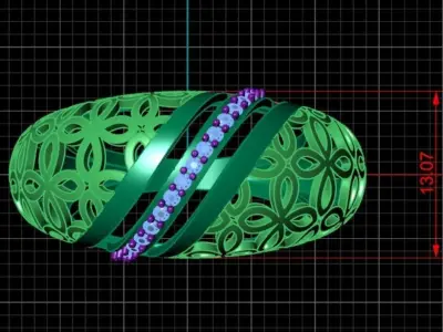 Women JEWELRY RING Engagement Ring Luxury Ring 3D print mode 3D print model