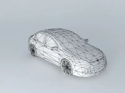 Spoiler Travios 2014 Delta Facelift Free 3D model