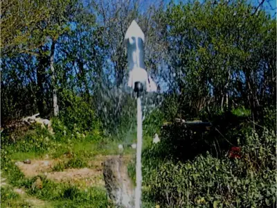 WATER ROCKET 3D print model