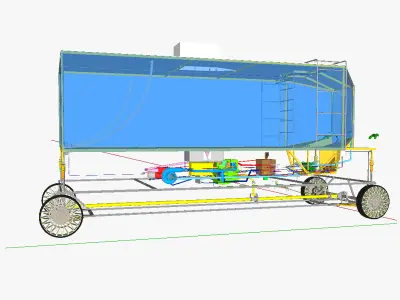 AT minivan IC 3D model