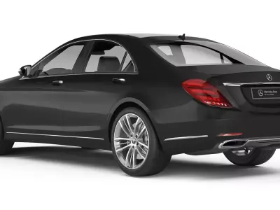 Mercedes-Benz S-Class 2018 3D model