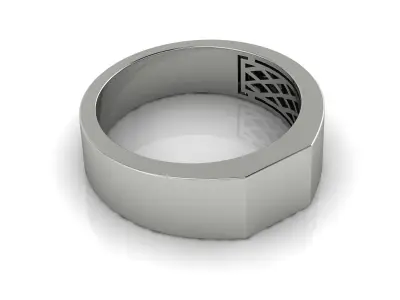 Jewelry Mens Ring Gold 3D print model purchase