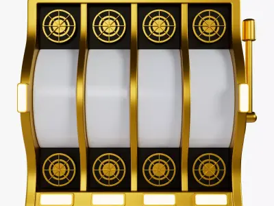 GOLD SLOT NEW 7 3D model