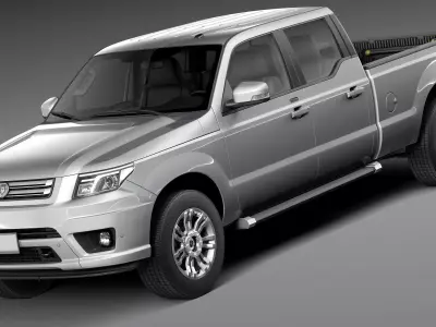 Generic Average Pickup 2015 3D model