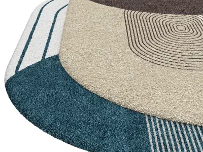 Silky soft carpet 3D model