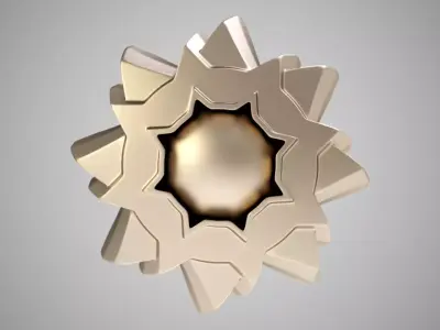 Star Ornament 3D print model purchase