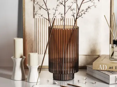 Decorative set 05 3D model