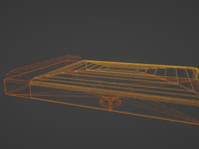 Simple Sci-Fi Furniture Pack Free low-poly 3D model