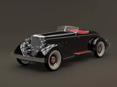 1932 Chrysler Imperial Speedster 3D model