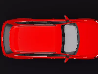Audi Q7 Tfsi e Red 3D model