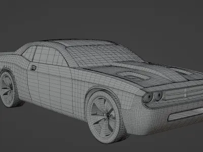 Dodge Challenger  3D model
