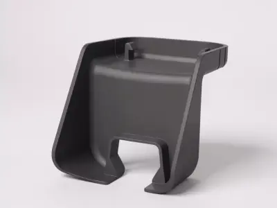 Toyota Hilux 2010 driver and passenger seat rail finishing kit 3D print model