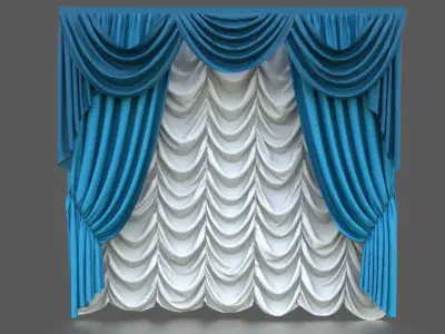 CURTAINS 2 curtain 3D model