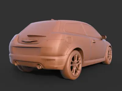 Volvo C30 3D print model