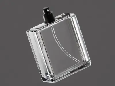 Perfume Glass Bottle Low-poly 3D model