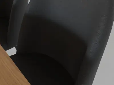Dining table with chairs 3D model buy