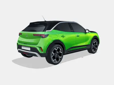 Opel Mokka-e 2021 Low-poly 3D model