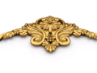 carved classic decorative ornament cnc 3d printing stl 36 3D print model