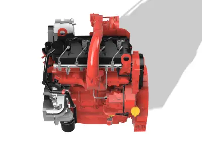 Diesel engine ISF 2 8 CUMMINS 3D print model