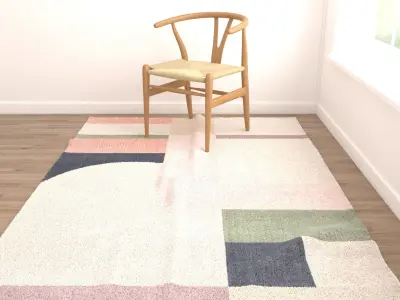Rugs No 699 Low-poly 3D model