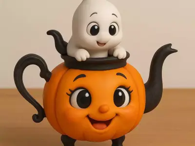 Halloween 3D Printable Collection 12 Models Set