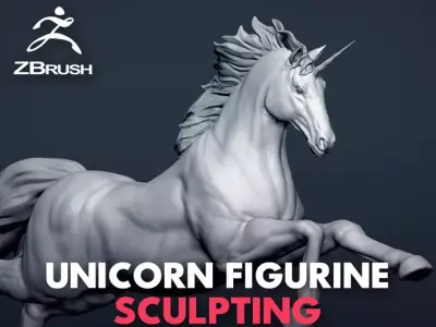 Unicorn - Figurine 3D model