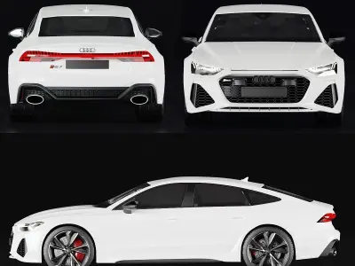 Audi RS7 3D model