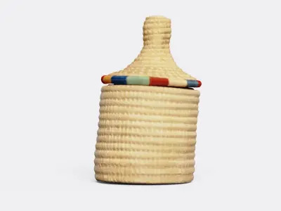 Woven Basket  3D model