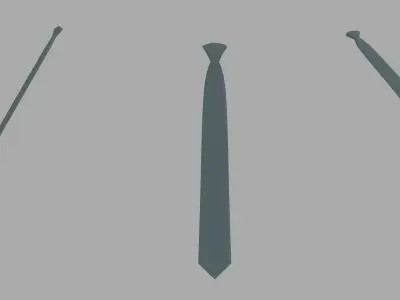 Tie model 3D model