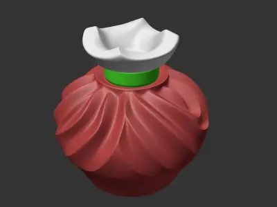 glass perfume Free 3D model