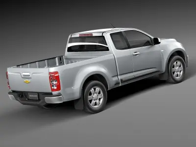 Chevrolet Colorado Extended Cab CG 2012 3D model
