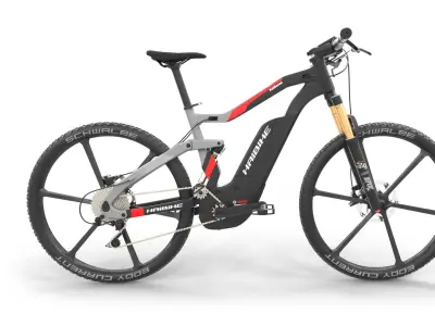 Electric bicycle 3D model