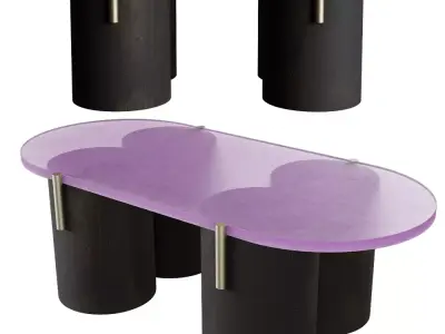 able Messier M81 Low-poly 3D model