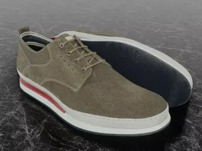 LLOYD 3D SHOES  Low-poly 3D model