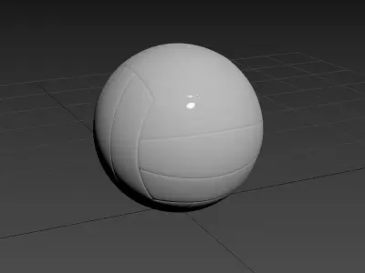 Volleyball 3D model