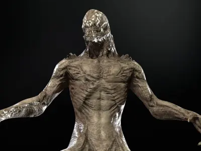 MutantZ7 Low-poly 3D model