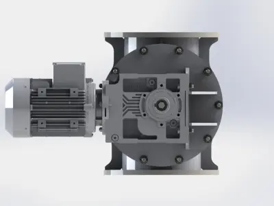 DN 200 AIR LOCK 3D model