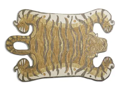 Justina Blakeney x Loloi Feroz RUG 3D model