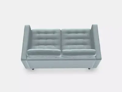 LANDSKRONA 2-seat sofa 3 Low-poly 3D model