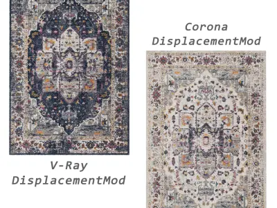 Rugs No 72 Low-poly 3D model