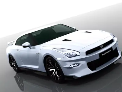 NISSAN GT-R 2025 3D Model 3D model